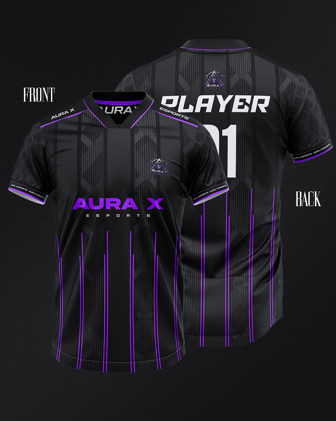 AURA X official jersey poster variation 5